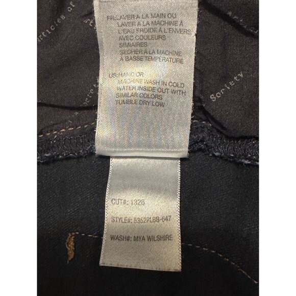 Articles of Society Sarah Mid-Rise Medium Blue Skinny Jeans Size 28 Stretch - Picture 11 of 11